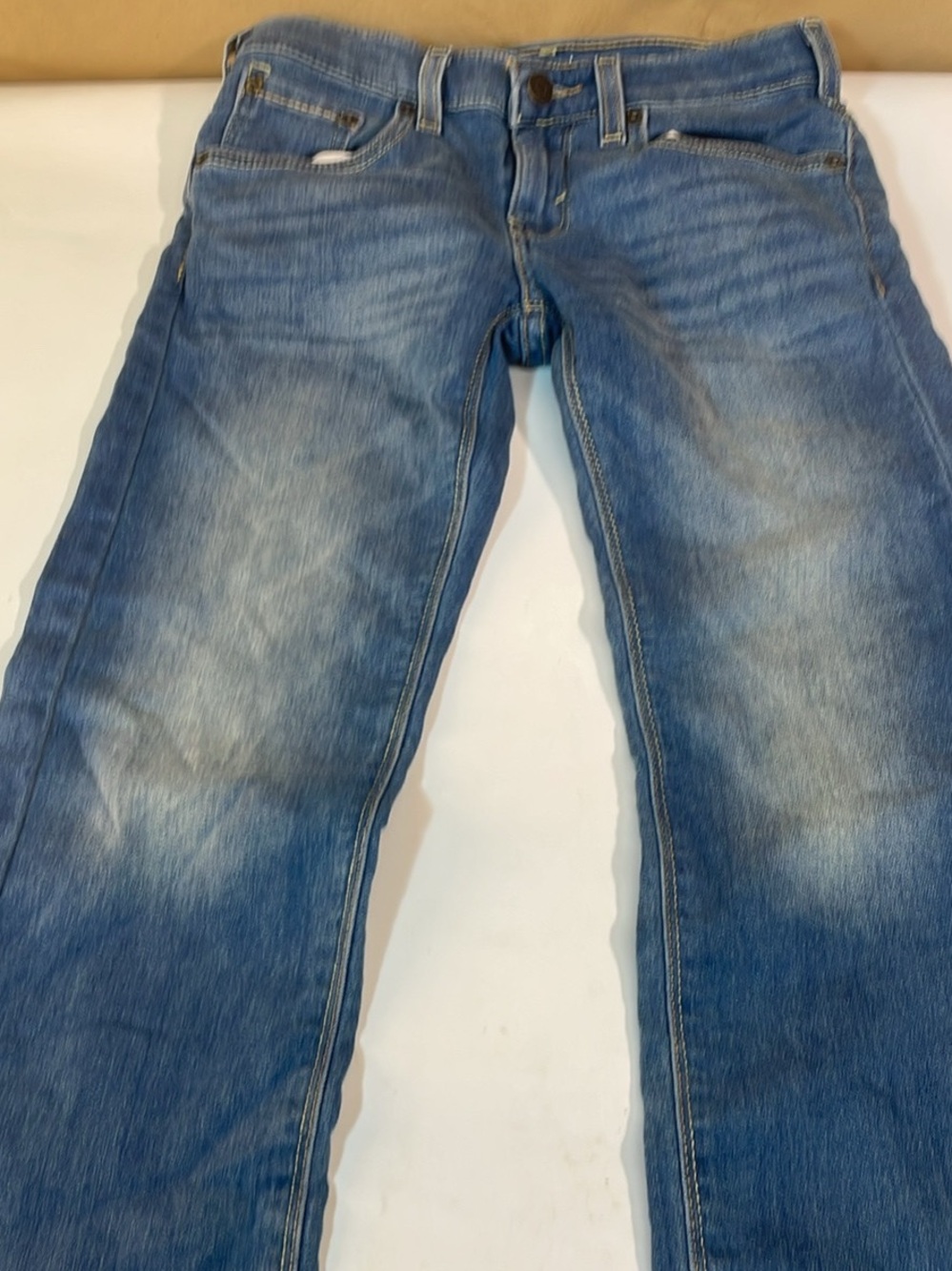 Boys Blue Washed Denim Jeans size- 8